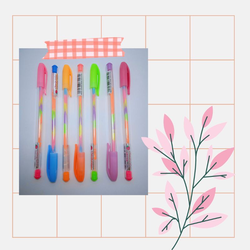 

Pulpen Gel Rainbow