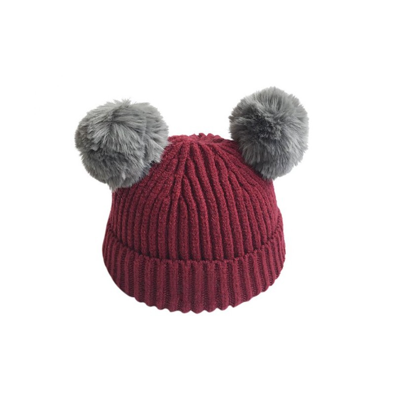 Kupluk PomPom Beinie// Kupluk Bayi Terlaris Dan Terbaru// PURANGSAKATO_SHOP.