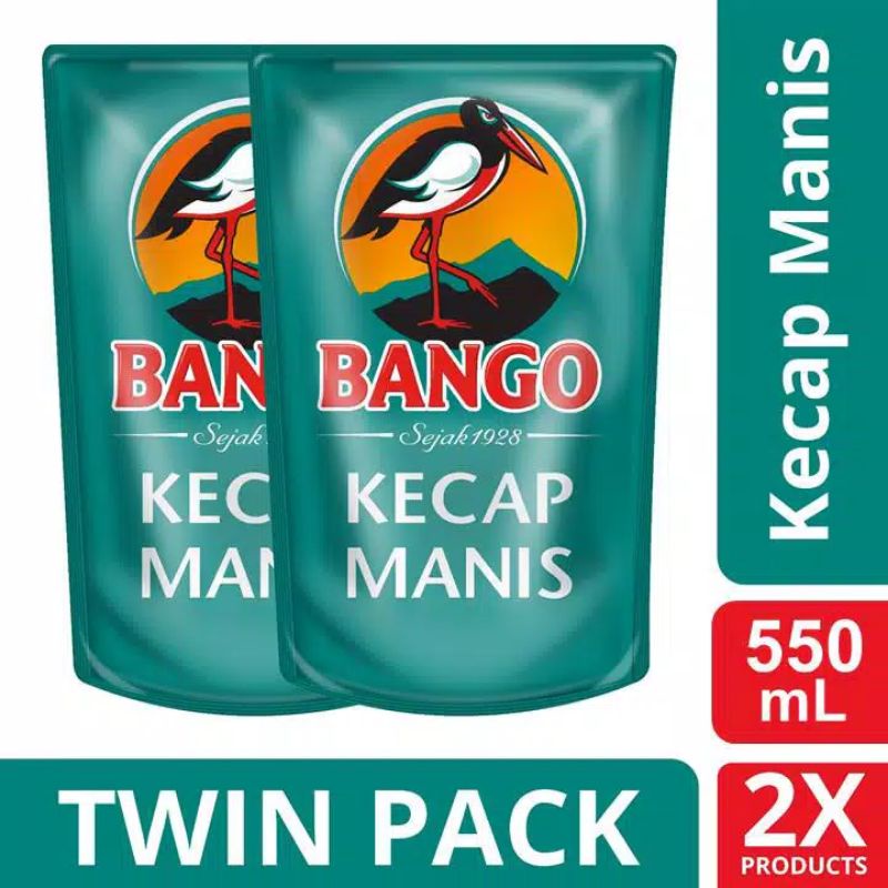 

(Desty Shop)Bango Kecap Manis 550 mL Twin Pack