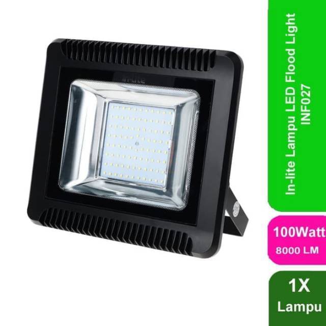 Inlite Lampu Sorot LED/ Lampu Tembak Flood Light LED In-lite 100  Watt