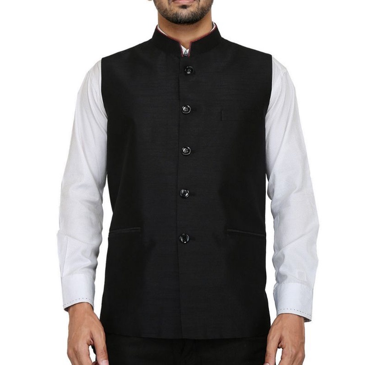 Rompi Pria Pakistan - Vest Muslim Bahan Jas - Rompi Sholat