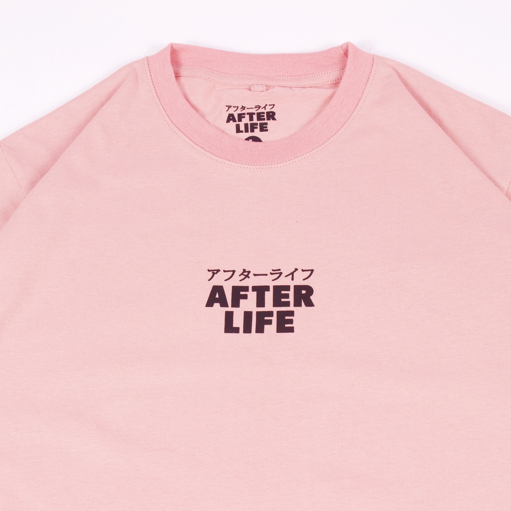 AFTERLIFE - Tshirt Lattera Peach Pink | 21046C