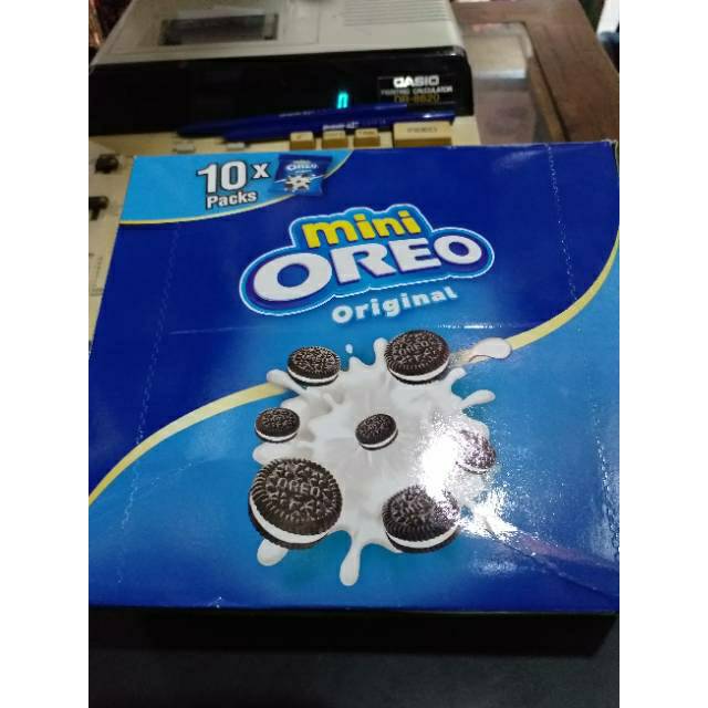 

BISCUIT OREO MINI KEMASAN SASET ISI 10PCS PER 1BOX