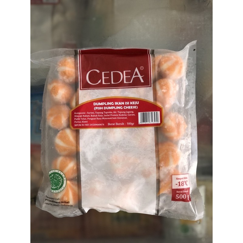 

Cedea Dumpling Cheese / Dumpling Ikan isi Keju 500gr SEMARANG