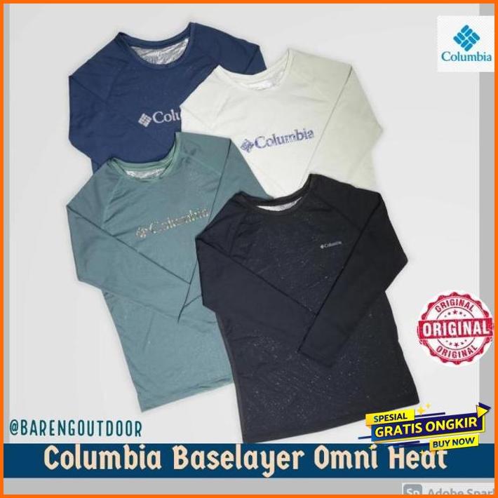 kaos baselayer columbia omni heat ori