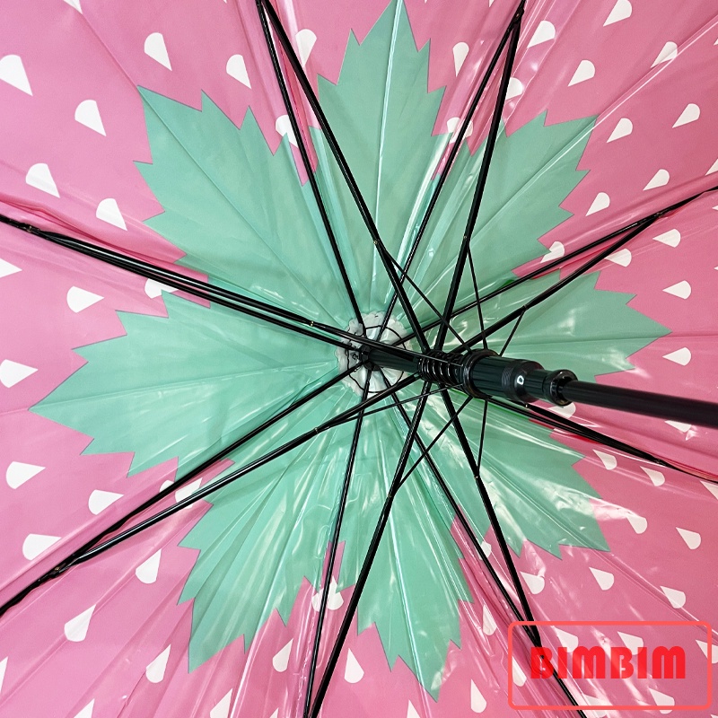 Payung PVC Transparan Motif Buah Buahan