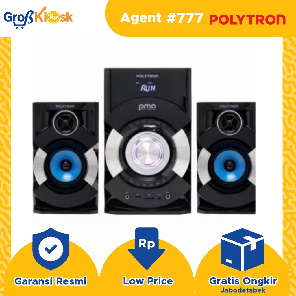 SPEAKER AKTIF MULTIMEDIA BLUETOOTH POLYTRON PMA 9507 / PMA-9507