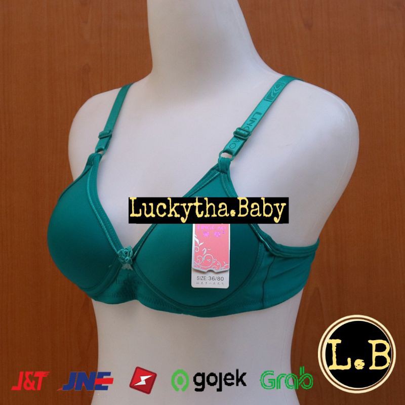 bh lingcau busa tanpa kawat kancing 2 cup A / bh lincau A5 / bh remaja lingcau / bra lingcao a5