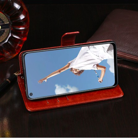 Casing Oppo A52 / A92 Flip Cover Wallet Leather Case