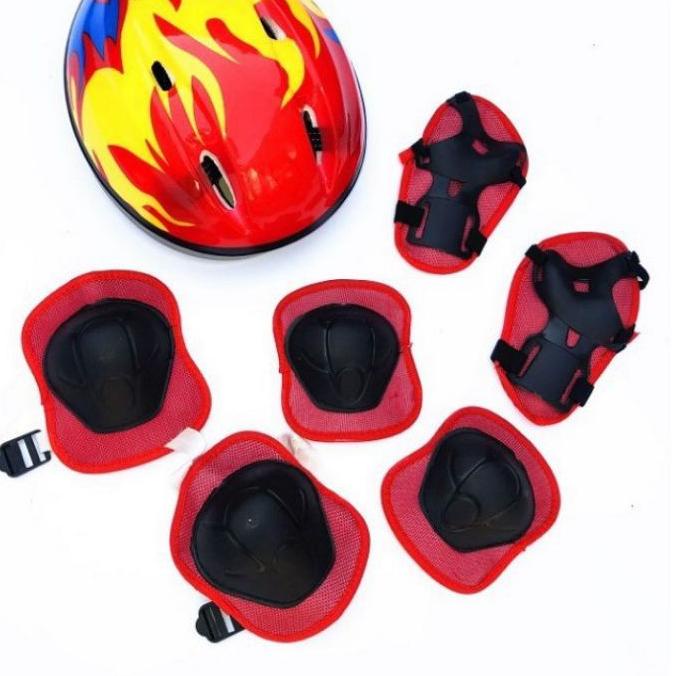 ☼ HELM SEPEDA ANAK FULLSET HELM+DEKER BALANCE BIKE HELM PUSH BIKE KIDDAILY ❅