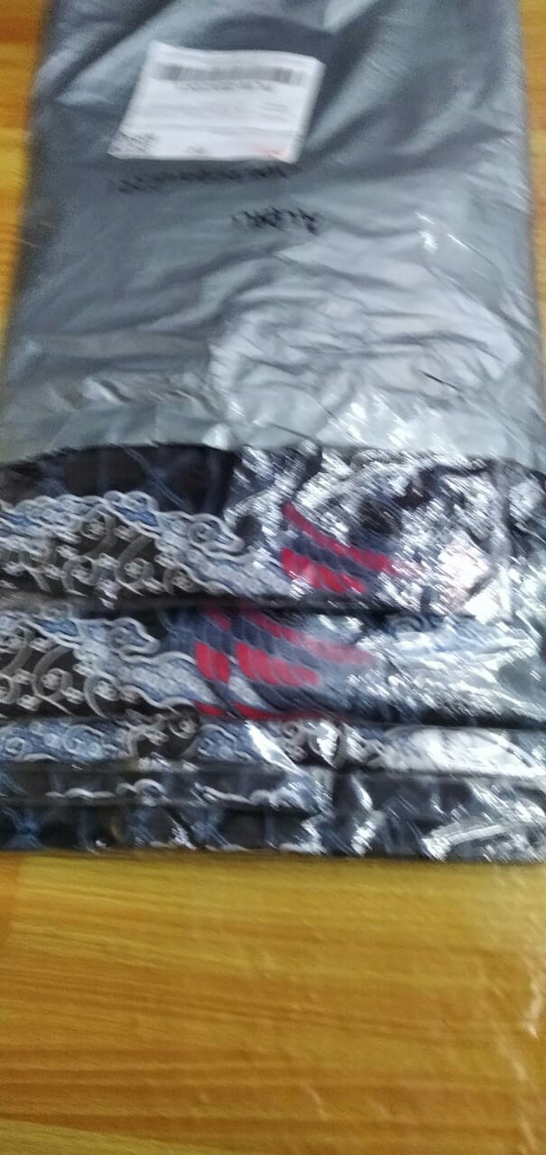 Batik Couple Keluarga Sania Ruffle Ori Ndoro Jowi Dnt Motif Rembulan Abu