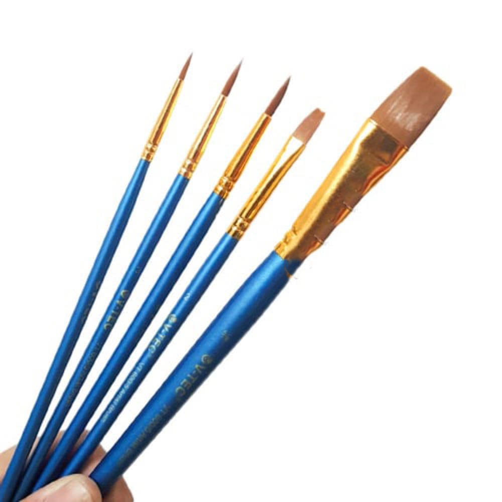 

V-TEC BRUSH VT-600 SET 5 KUAS LUKIS SET 6