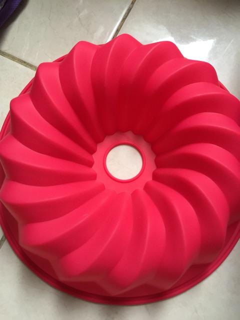 Cj Cetakan Silikon Puding Kue Swirl Ii