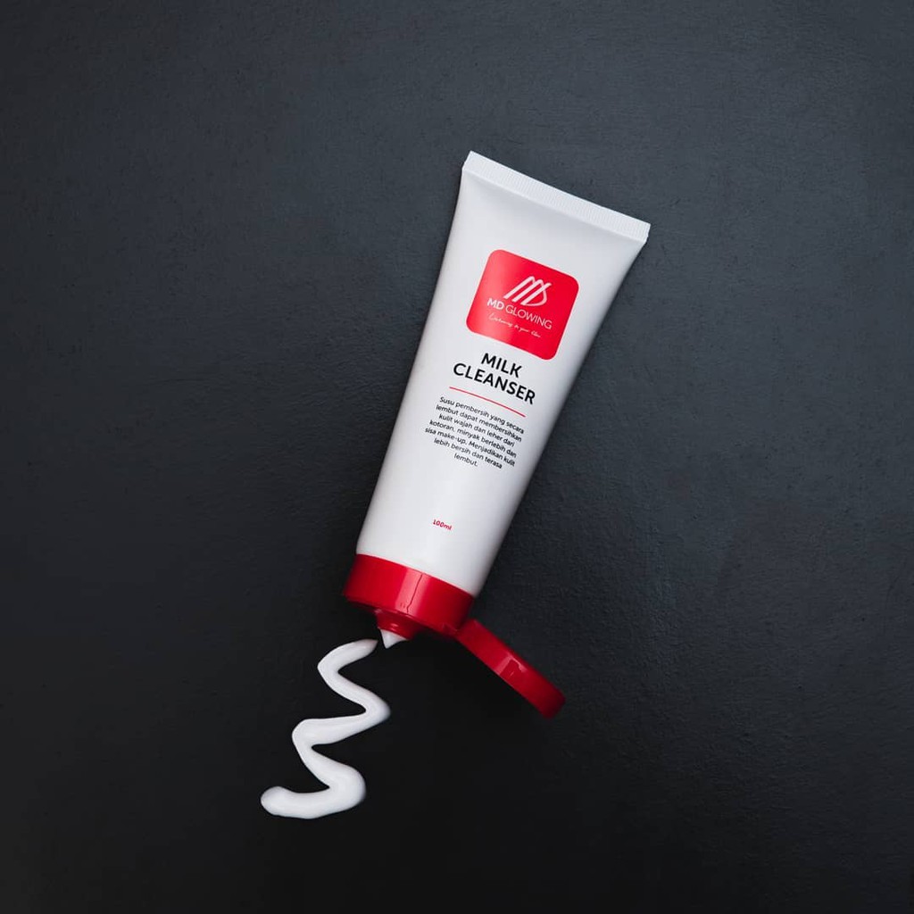 Milk Cleanser by MD GLOWING The new MD Glowing Distributor Resmi MD GLOWING