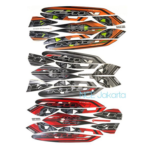 Stiker striping Mio J 2014