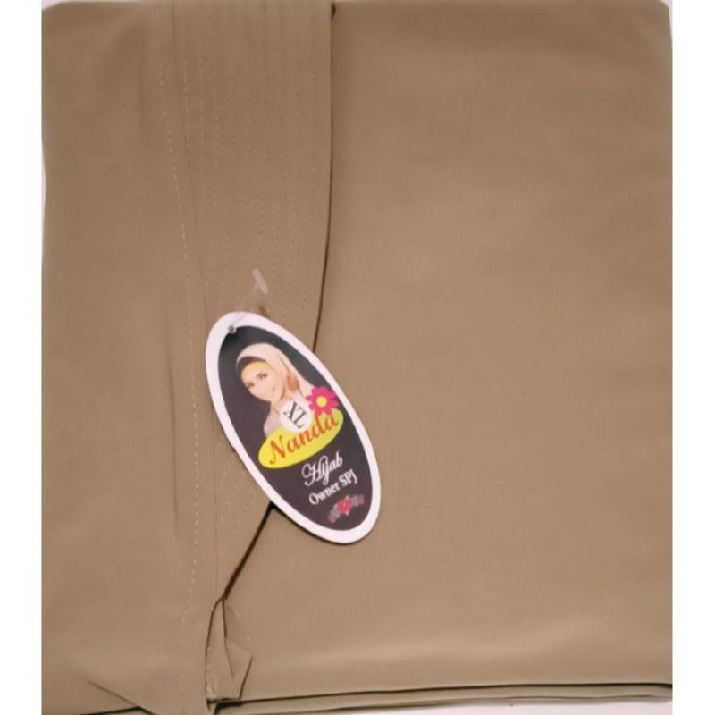 Hijab Jilbab Instan Bergo Syari Jersy Super Jersi korea Import Polos Hamidah-Coksu