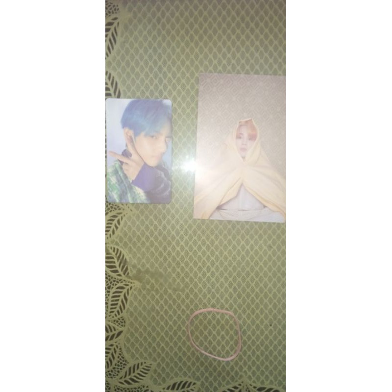 Photocard Taehyung album Map Of The Soul Persona