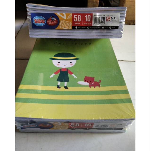 

Buku Tulis Sidu 58 lembar