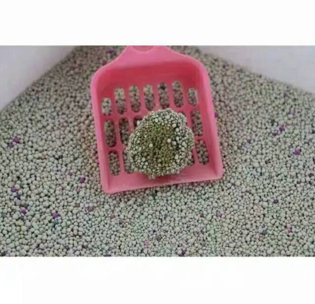 TERMURAH PASIR KUCING GUMPAL WANGI BENTONITE TOP CAT LITTER 1 KG