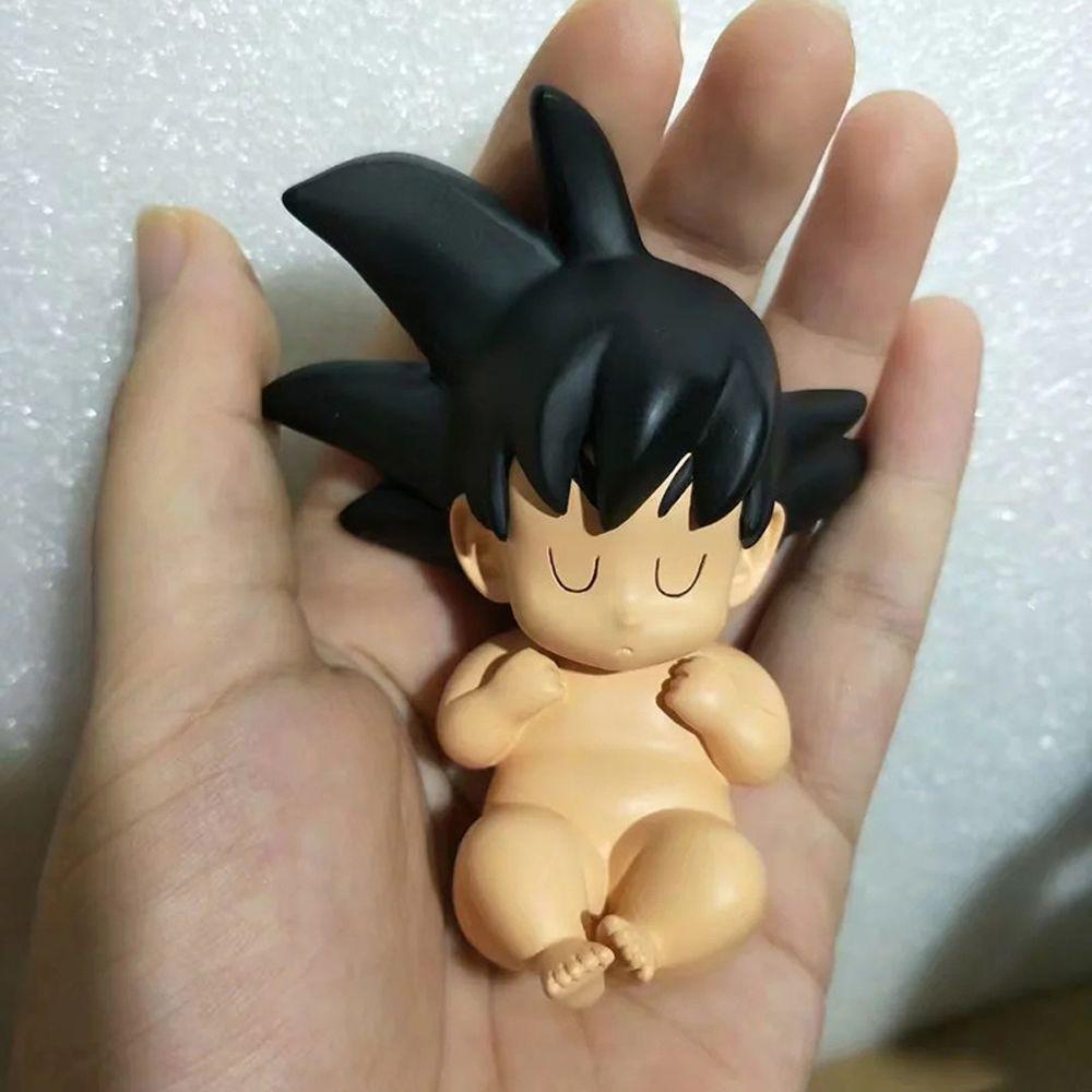 Lanfy Action Figure Son Goku Anime Jepang Bahan PVC Untuk Dekorasi Mobil