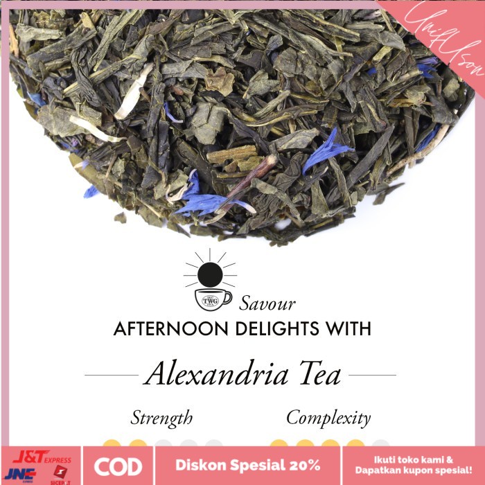 

⭐COD⭐ TWG Tea ǀ Alexandria Tea, Haute Couture Tea Tin, 100g