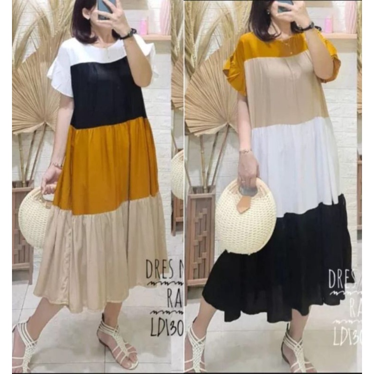 NAGITA DRESS JUMBO - DASTER JUMBO RAYON