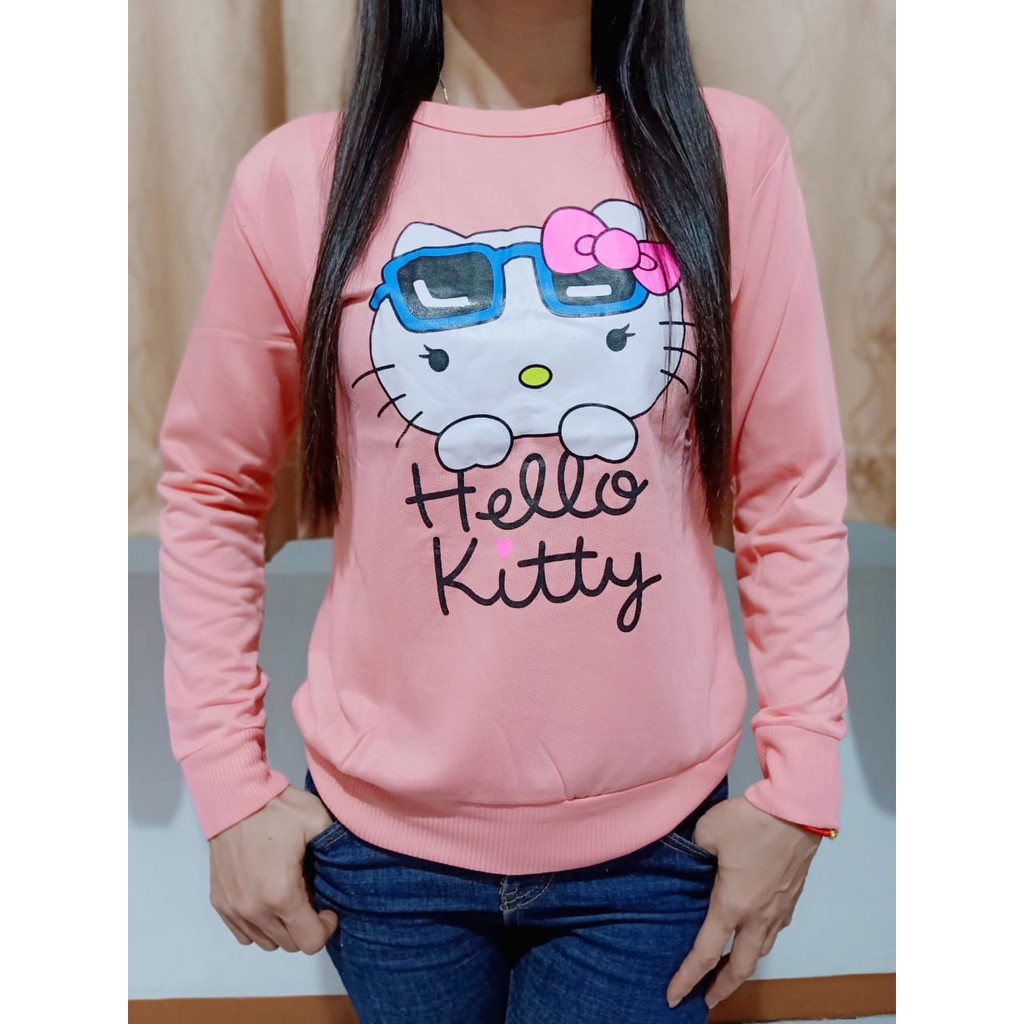 LEANA58 SWEATER WANITA HELLO