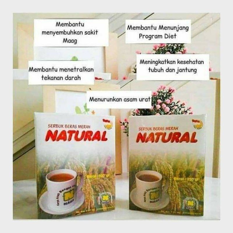 

SERBUK BERAS MERAH NATURAL