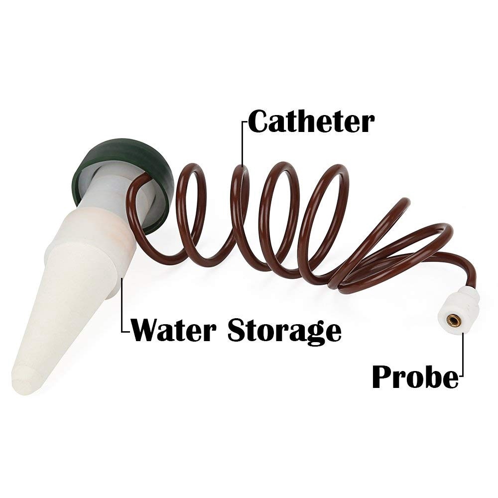 2 Pcs Automatic Plant Self Drip Irrigation Slow Release Waterers Watering plants