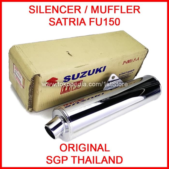 qws258 Silencer Knalpot Satria FU150 FU Original SGP CBU Thailand