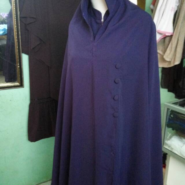 Gamis polos wolfis