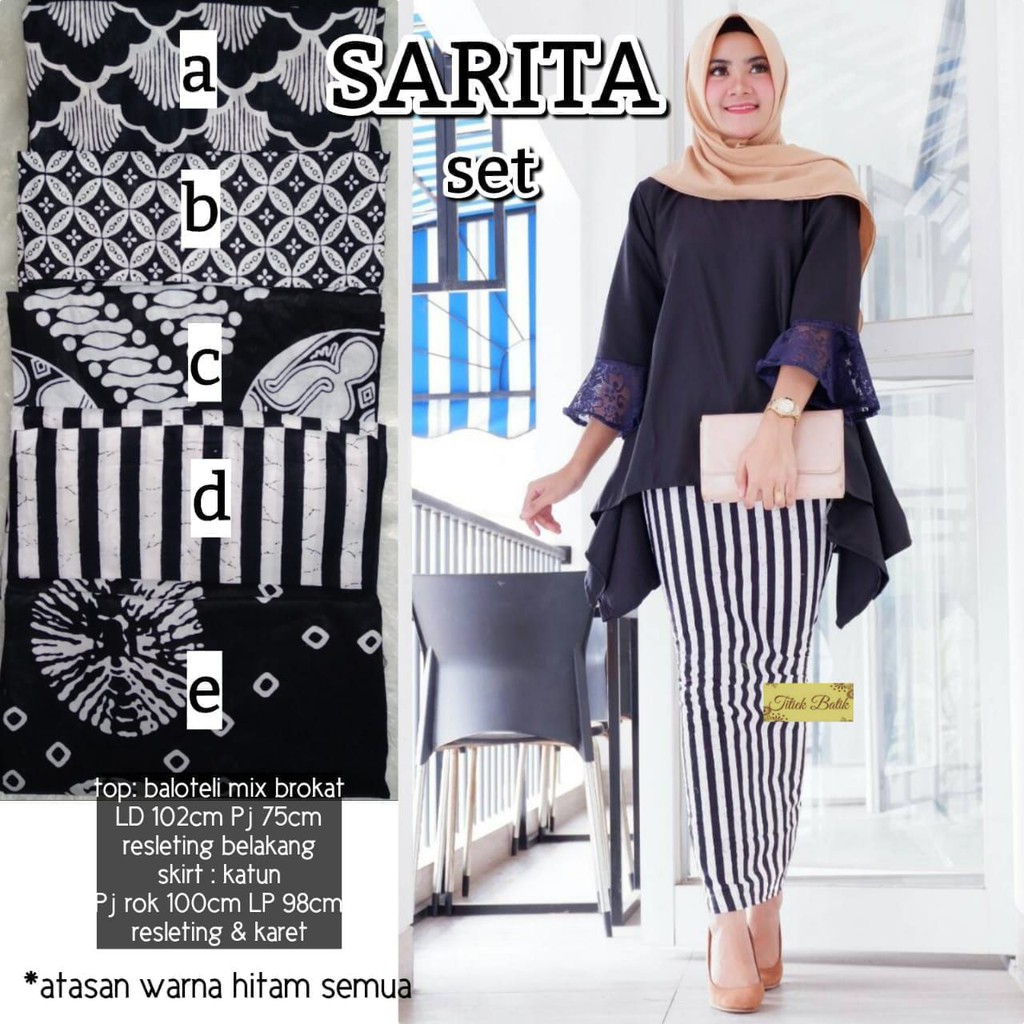 GROSIR BATIK SARITA SET