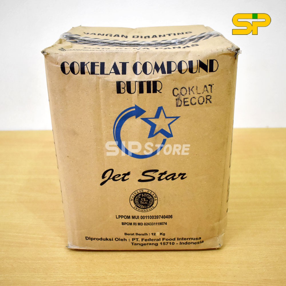 

Meises Cokelat JETSTAR Dekor / Meses Coklat / Cokelat tabur 12 Kilogram