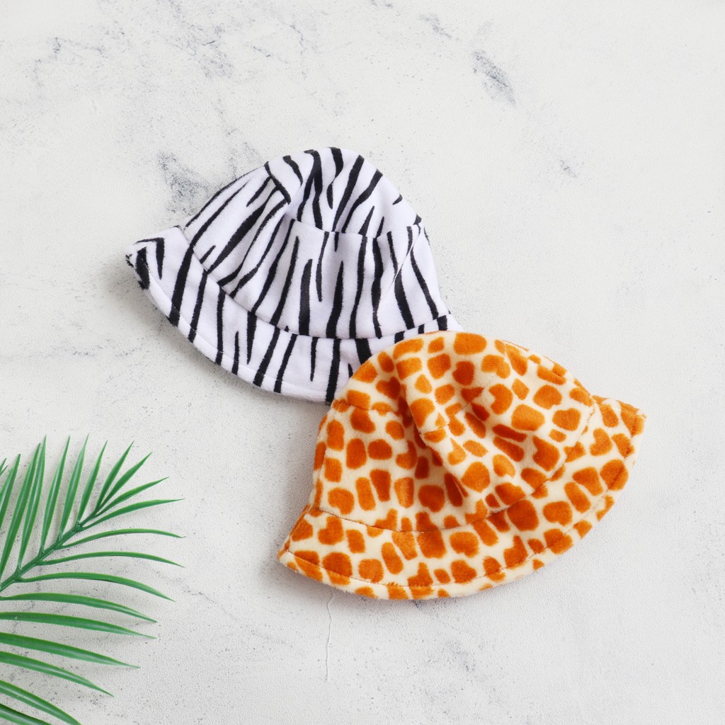 Topi Bayi Lucu / Topi Balita Topi Bucket Motif