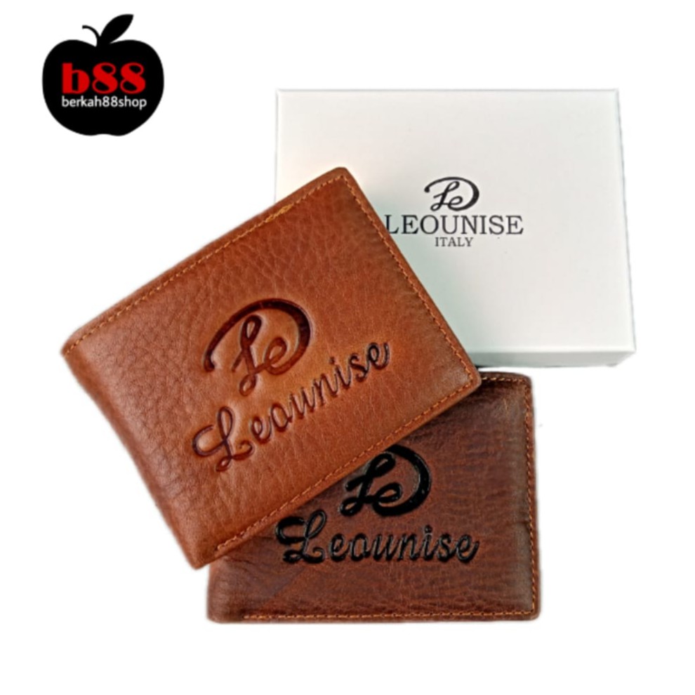 Dompet Pria Lipat Kulit Import Leounis Fashion Pria Dompet Pria Murah