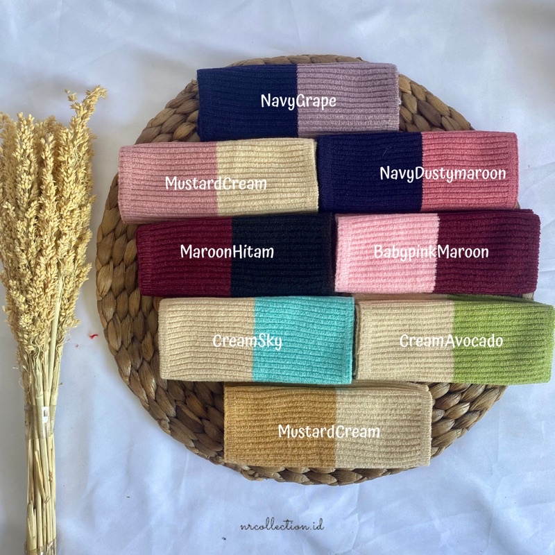 Bandana Annisa Rajut Premium