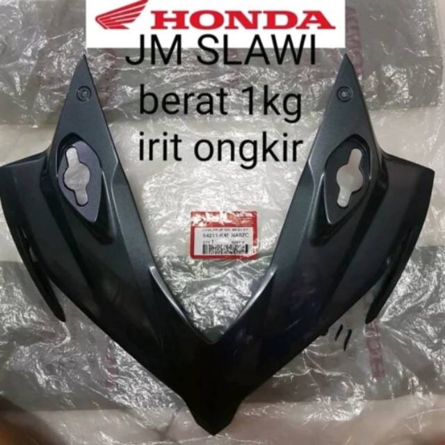 Cover panel cover cowl front upper new cbr 150 warna grey metalic merah orange pth  2019-2020ori AHM