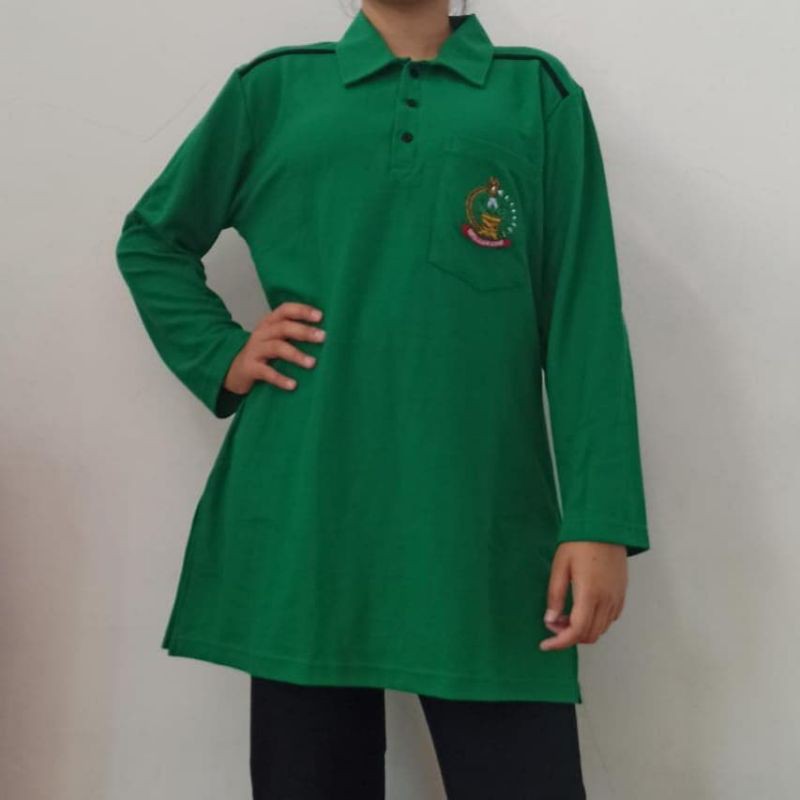 BAJU SETELAN PSO PERSIT HIJAU-BAJU DINAS PERSIT-BAJU OLAH RAGA IBU PERSIT MILITER