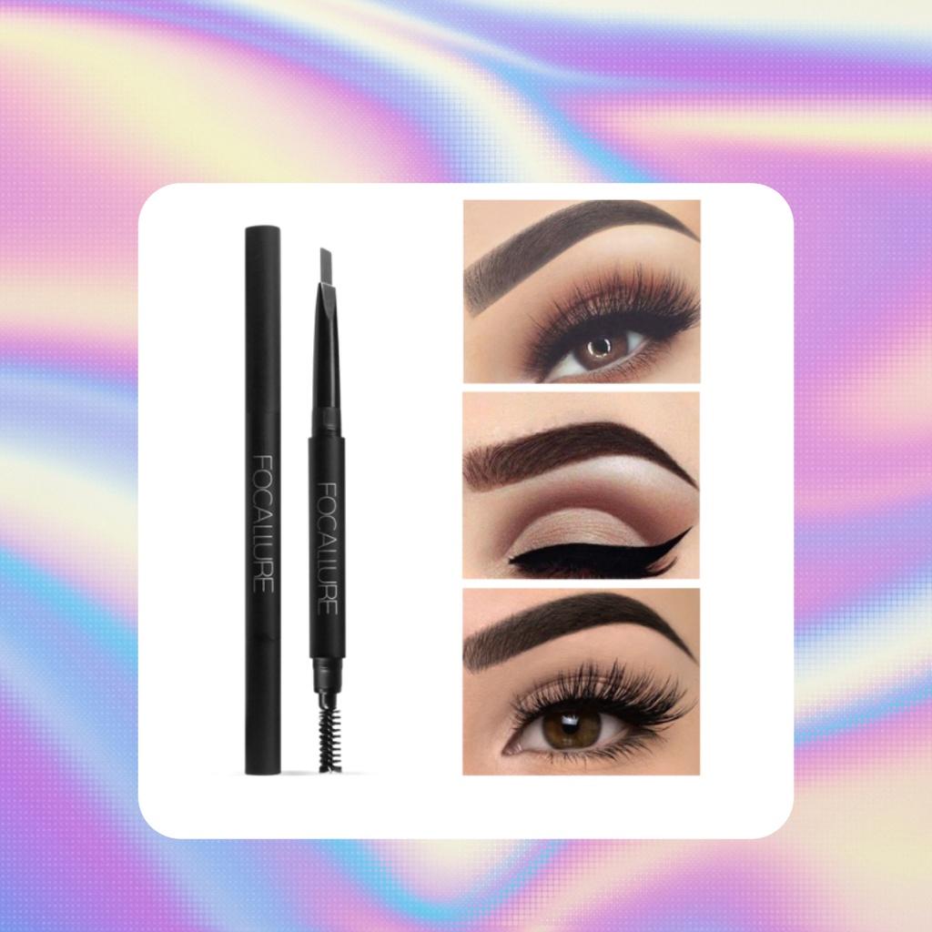 FA18 FOCALLURE Waterproof Long-Lasting Eyebrow Pencil - 3 Colours - BPOM