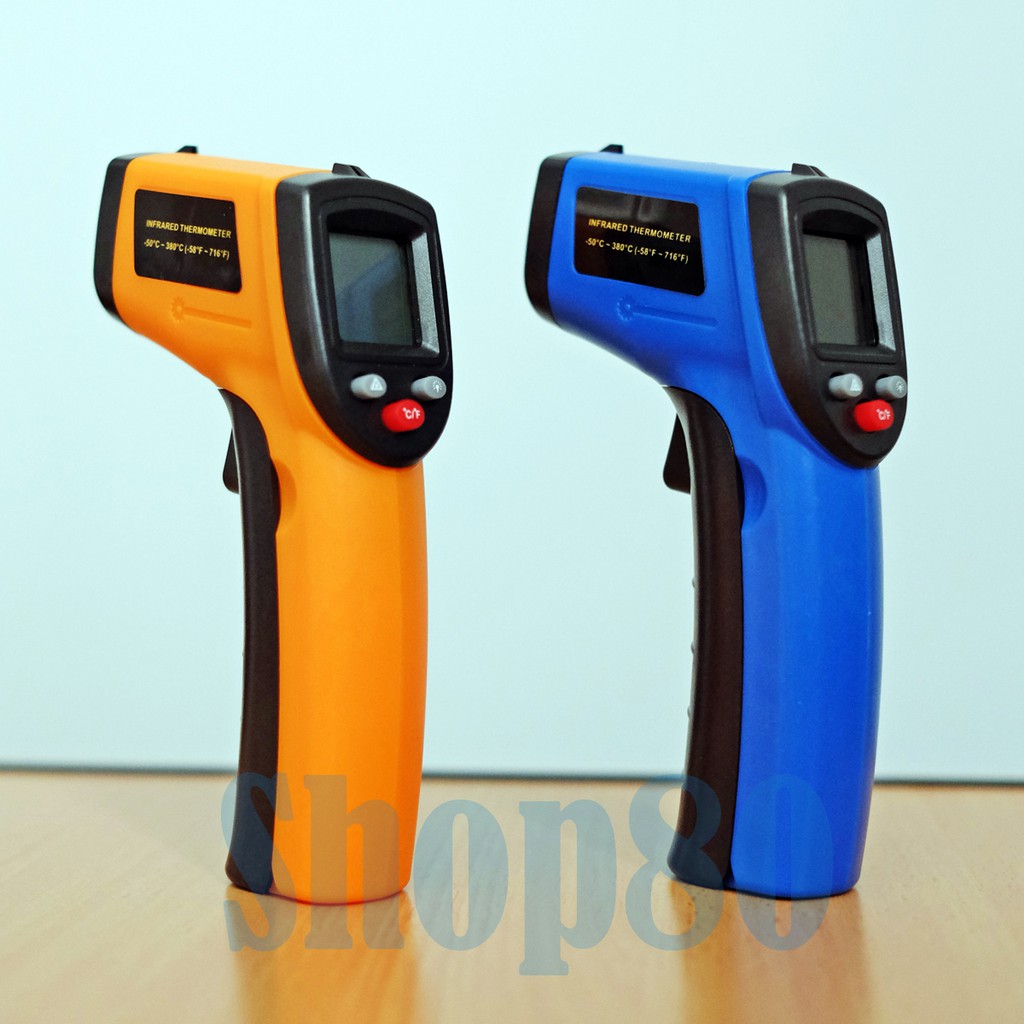 Thermometer Infrared Industri Digital Termometer IR Infra Red Laser Tembak Thermo Termo Gun GM320