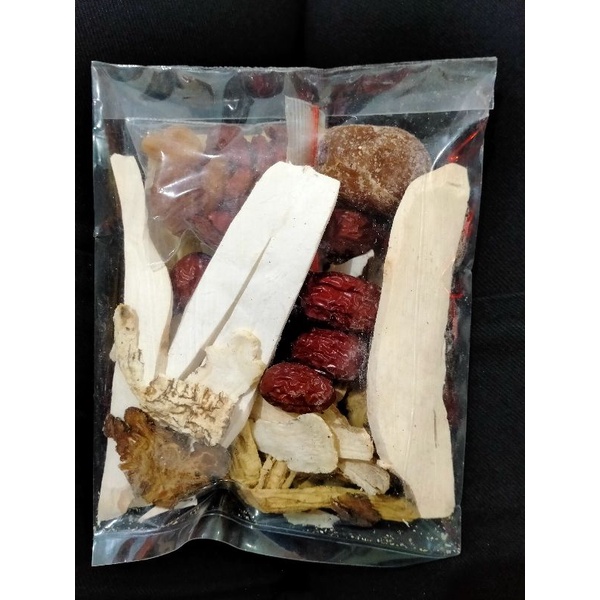 

Herbal Sop Ayam Tim Ke & Ikan Gabus