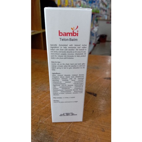 Bambi Baby Telon Balm 50ml