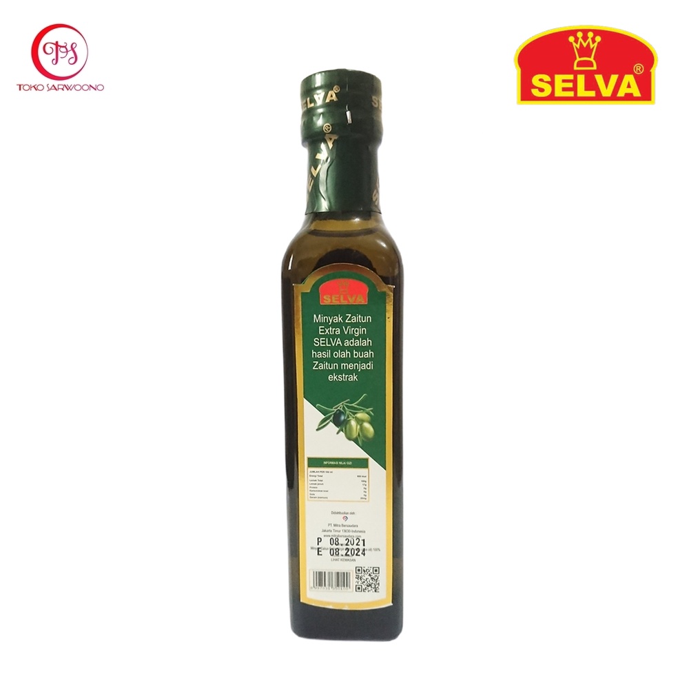 Minyak Zaitun Selva 250 ml - Extra Virgin Olive Oil