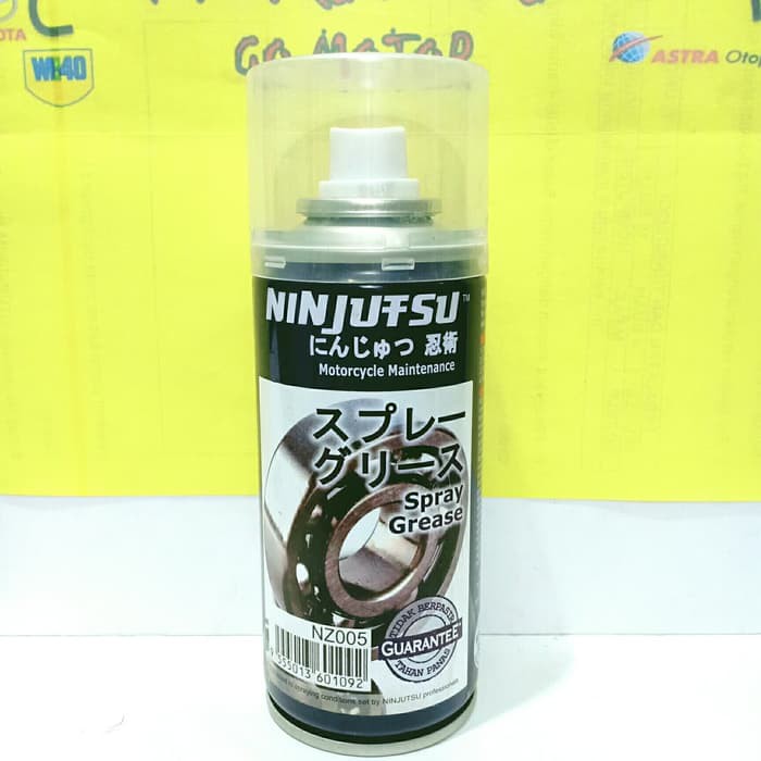 SPRAY GREASE NINJUTSU - SPRAY GREASE SAMURAI - GEMUK CAIR NINJUTSU
