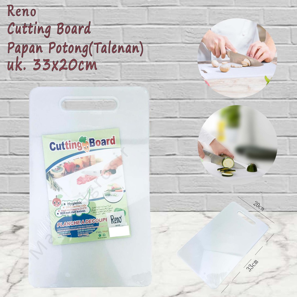 Cutting Board *Reno * Talenan Putih * Papan Potong