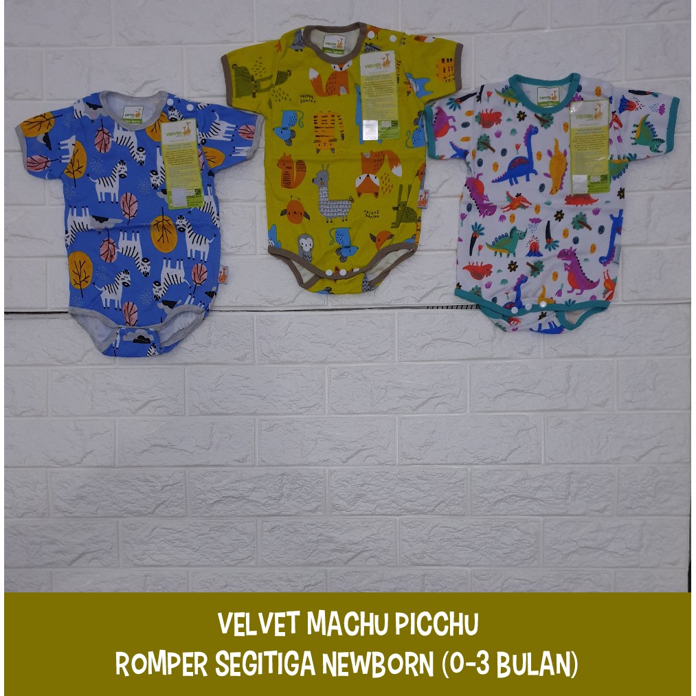 Velvet Junior Jumper Pendek (3 pcs)