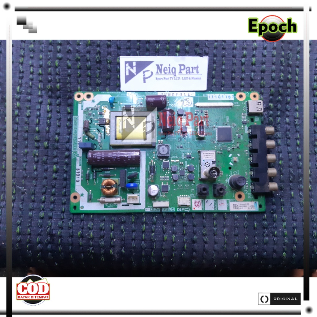 Mb Mobo Mainboard TV Sharp LC 24LE175I - Mpeg Micom Modul PCB Motherboard Model Tipe TV Sharp 24LE17