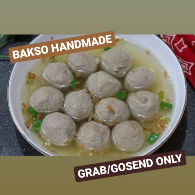 

BAKSO DAGING HANDMADE / Khusus Gojek Grab