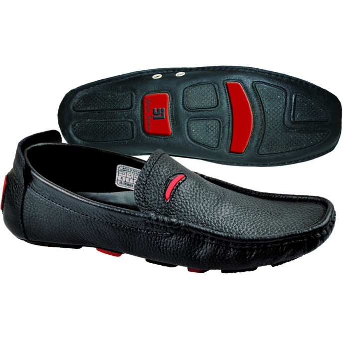 Sepatu Casual Kulit Moccasin Pria / Sepatu Kulit Asli / Sepatu Pria