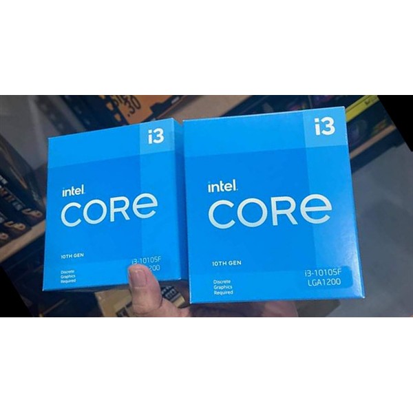 Intel Core i3-10105F box New